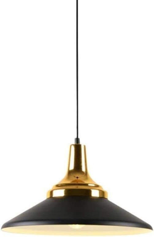 Suspension Macaron anti-éblouissement | Lustre noir mat dôme pour chambre enfant