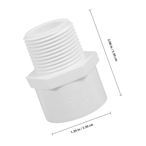 Coples con rosca exterior PVC 12 Imagen adicional