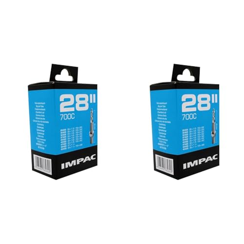 Schwalbe IMPAC SV28" Tubes 28/47-622/635,Black, 28/47-622/635 (700x28/45c)