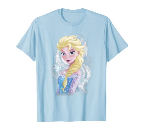 Disney Frozen Elsa Snowflake Swirls Camiseta