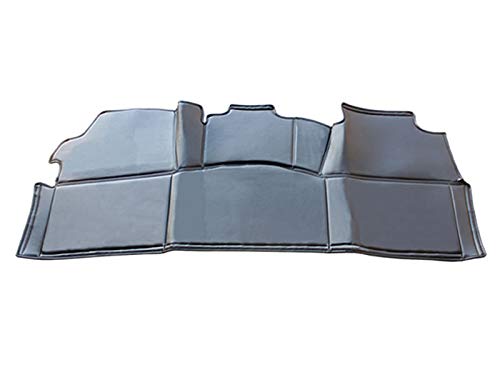 【デラックス専用ブラックレザー】 DYP ハイエース 200系 標準ボディ DX グレード専用 リアデッキカバー 前期 - 5型 まで対応