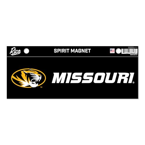 Rico Industries NCAA Missouri Tigers 4 x 10 Team Spirit Magnet - Car, Home Décor - Refridgerator, Office, Kitchen
