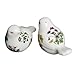 Portmeirion Botanic Garden Bird Shaped Salt & Pepper Shaker Set - Chip-Resistant Porcelain with Assorted Floral Motifs, Dishwasher & Microwave Safe - Decorative Kitchen Storage & Pantry Organization