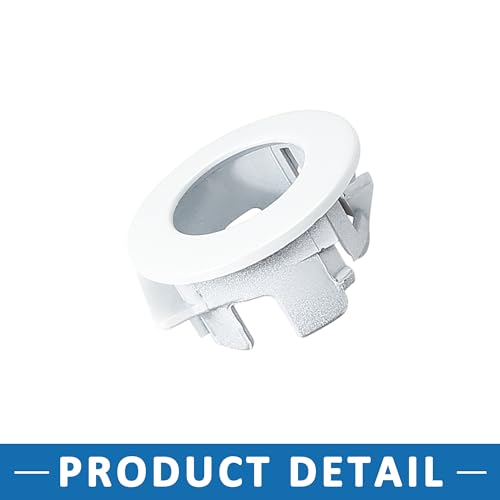A ABSOPRO Bumper Parking Sensor Retainer Holder Clip Replace 89348-28100-A0, White, 1.14"x1.10"x0.59" - Image 4