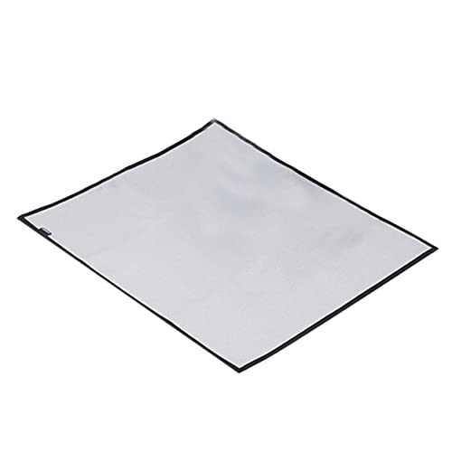 Mikikit 1Pc Portable Fire Retardant Blanket Dual Sided Coated Mat for Outdoor Camping Picnics and Emergency Fire Safety Non Slip Heat Insulation