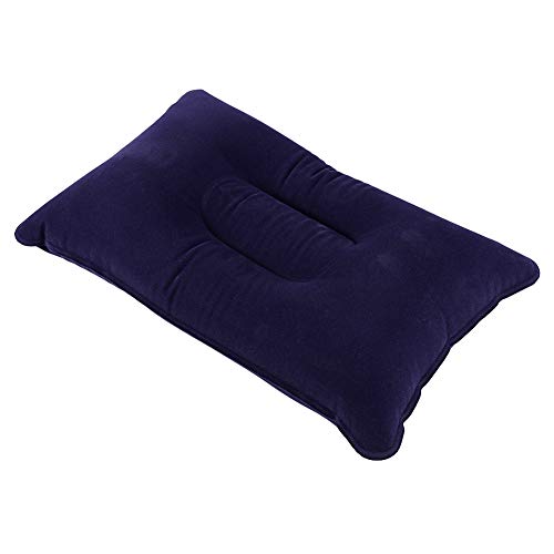 Almohada inflable de viaje compacta y ergonómica miniatura 4