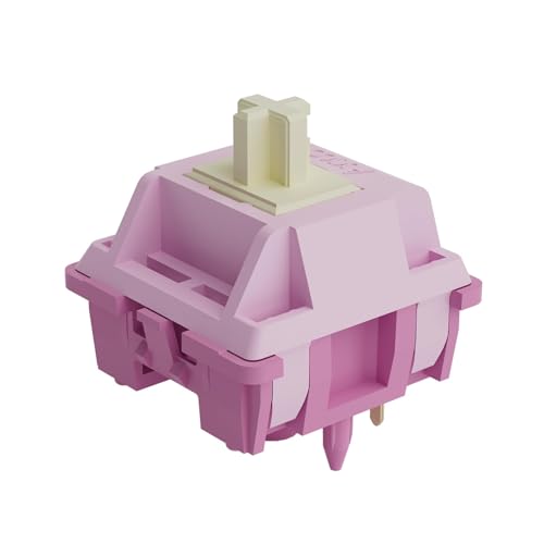 Akko V3 Creamy Purple Pro Keyboard Switch for Mechanical Gaming Keyboard, 5-Pin 30gf Tactile...