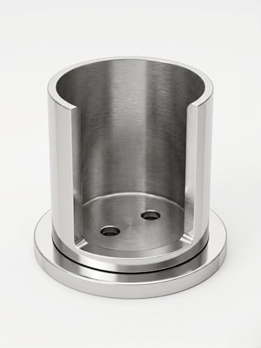 Image of Stainless Steel Wall to Wall Bracket for Curtain and Wardrobe Rod, Rust-Resistant with Strong Hold (Pack of 2, 25 mm)