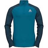 Odlo Herren Sweatshirt-313222 Sweatshirt, Deep Dive-Stunning Blue, XXL