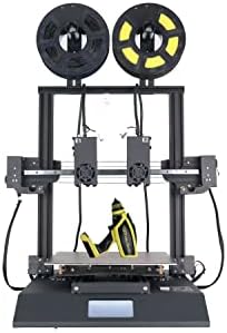 TL TENLOG TL-D3 V2 Independent Dual-Head 3D Printer, WI-Fi Function, Silent Motherboard TMC2209 Driver, 400W Power Supply, Support PVA TPU ABS PLA, BMG extruder, 11.8''x11.8''x13.8''