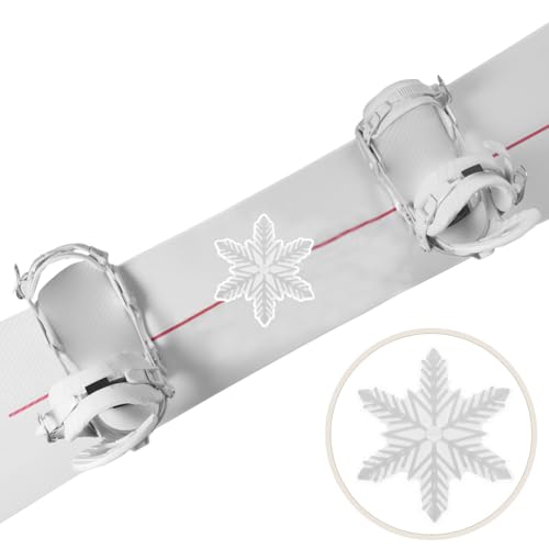 Coussin antidérapant 3D snowboard flocon MAGICLULU autocollant ski - 4