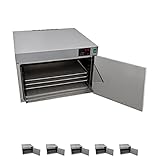 wärmeschrank gastro Temperaturbereich: 30-95 °C Heuser Warmhalteschrank 6-60 für Spitzner Therm inkl. 4 Alu-Lochbleche, Wärmeschrank