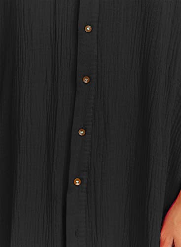 Image of Herseas Women Crop Jacket Color Block Long Sleeve Fleece Winter Coat