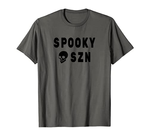 Grunge Spooky Temporada Halloween Otoño Camiseta