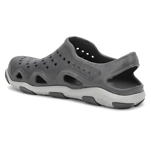 Image of Aqualite AL-635 Slip-On Clogs for Men with Back-Strap Lightweight & Quick Dry, Anti-Skid EVA Sandal for Men