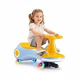 Idéal pour les enfants : la voiture oscillante électrique favorise l'imagination et la motricité fine des enfants tout en entraînant la coordination œil-main et le sens de l'équilibre. Le siège extra grand, ergonomiquement conçu, offre de la place pour deux enfants. Cette voiture à bascule peut supporter un poids allant jusqu’à 72,5 kg, permettant ainsi aux adultes de partager le plaisir de leurs enfants.