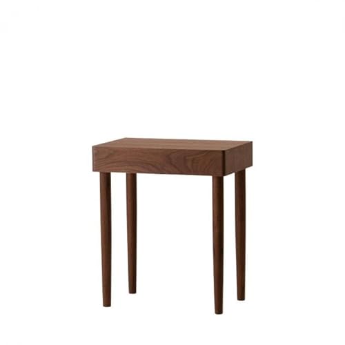 旭川家具 コサイン ドロワーデスク ウォルナット [ 旭川家具 北海道 旭川市 木製 家具 コンパクトデスク 在宅ワーク 作業台 小デスク リビング学習 リビングデスク コンソールテーブル 引き出し 抽斗 ドレッサー 化粧台 選べる樹種 シンプル ナチュラル 手作り 北欧 おしゃれ 天然木 無垢 ]_01137