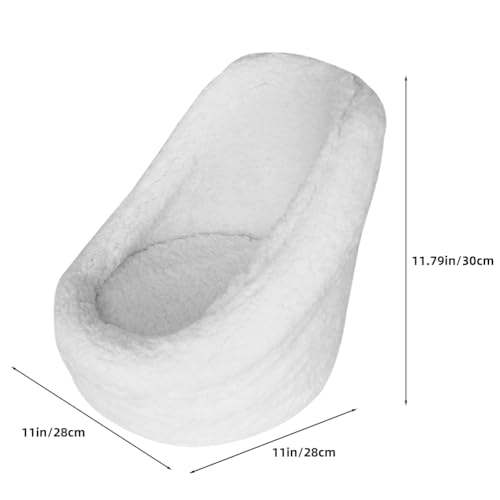 Angoily Newborn Chair for Photoshoot, Baby Posing Aid, Newborn Chair for Photoshoot White Mini Sofa Photo Props Comfortable Portable Toddler Infant Sofa Kids Lounge for Indoor Outdoor Decoration White by Angoily - Image 4