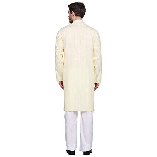 Image of Jagdish GARMENTS Cotton Trendy Embroidery Kurta for Men for Festive
