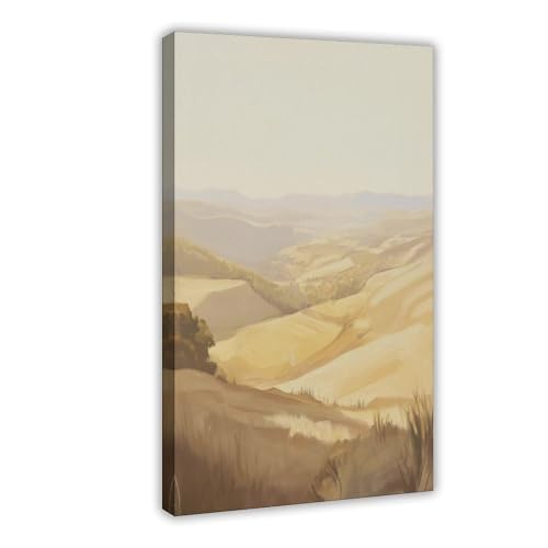 Paysage pastoral rustique Rolling Hills idée cadeau idéale de pendaison de crémaillère