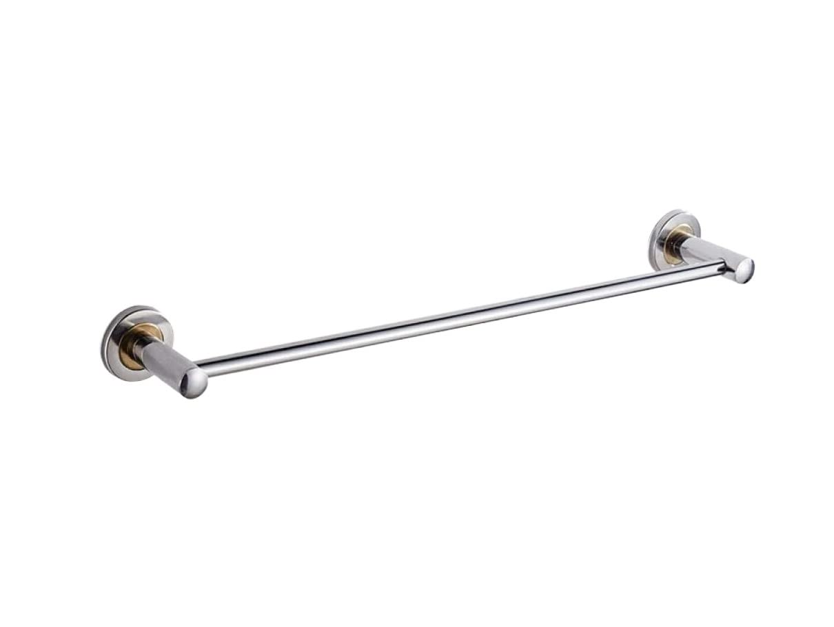 Stainless Steel Towel Rack Rail Contemporary Style Towel Bar Holder Home Hotel Bathroom Kitchen Wall Hanging Towels Rail(40cm)