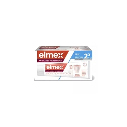 Elmex Dentifricio Anti-carie protezione rinforzata 2x75 ml