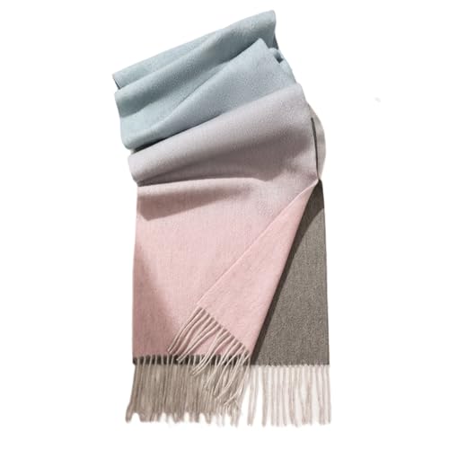 Écharpe en laine pour femme : oubliez le froid avec cette écharpe d'hiver chaude 190x30