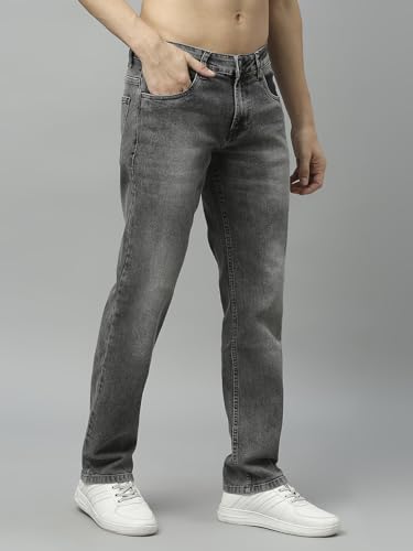 Image of Thomas Scott Men's Regular Fit Mid Rise Mid-Rise Stretchable Jeans