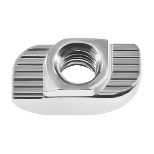 T Type Nuts M3/M4/M5 Carbon Steel Fastener Aluminum Connector for 2020 3030 Industrial Profile 3D Printer Parts(3030,M4 10 Pcs)