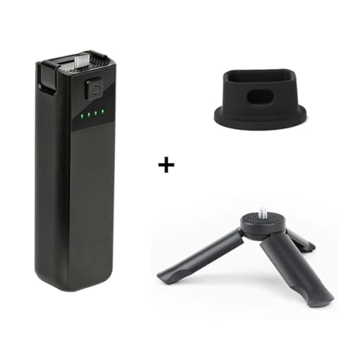 互換性がありますOsmo Pocket 3 拡張バッテリーハンドル対応、4000mAh 大容量パワーグリップアクセサリー(Handle tripod base)