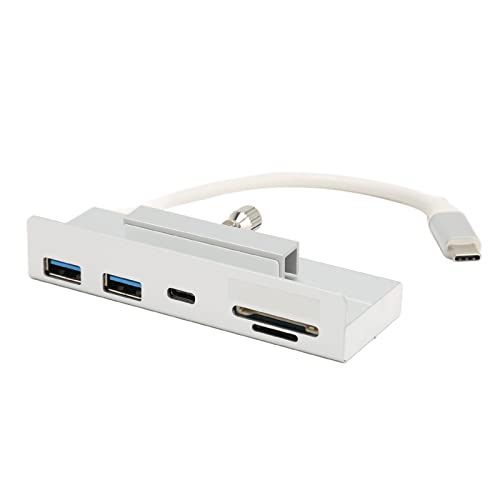 Hub USB C ordinateur 24 pouces Cryfokt pour optimiser l'espace de bureau
