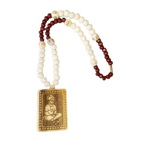 Sita Ram Tulsi Mala with Hanuman Ji Locket | Shri Sitaram Pendant Original Tulsi Mala Handmade Big Bead-image-44