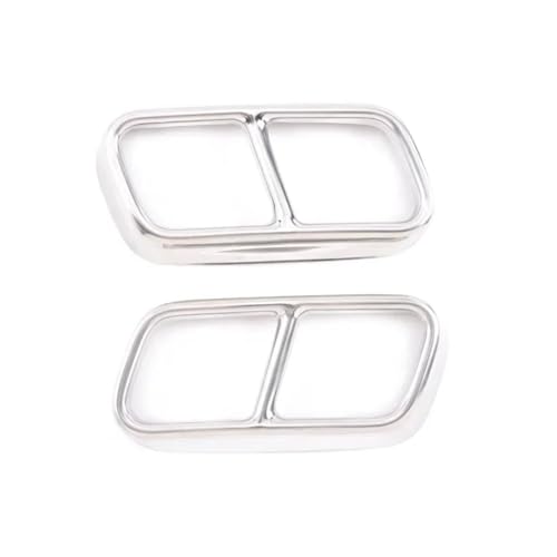 Embout d'échappement BMW Série 7 F01 cache tuyau usé solution esthétique éclat silver