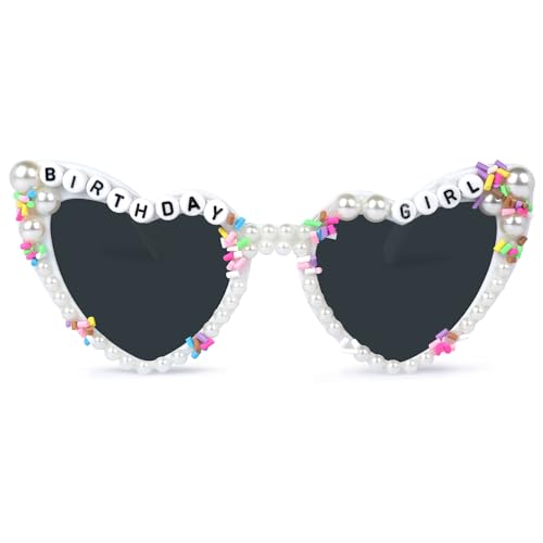 YOGFIT Birthday Glasses for Women, Birthday Party Gifts Accessories 'Birthday Queen' Birthday Sunglasses for Happy Birthday