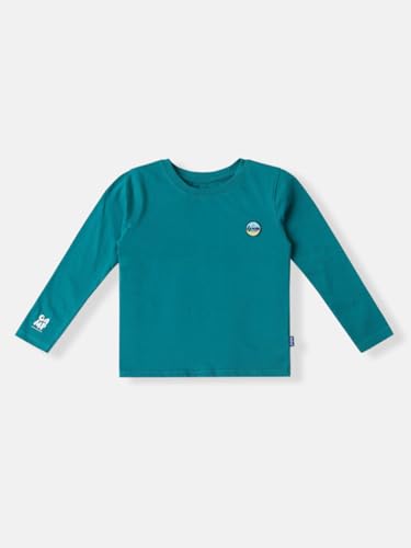 Image of Nautinati Boys 100% Cotton Full Sleeve Printed T-Shirt | Age 1-5 Years