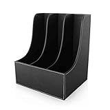 Estantería libreria Biblioteca Archivo Oficina de almacenamiento dispositivo de estante estante pequeño Material Cuero estantería conveniente for la oficina de negocios de la moda Inicio 10,62 x 10,62