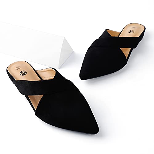 Rekayla Mules Shoes For Women Black 08 #TOP1