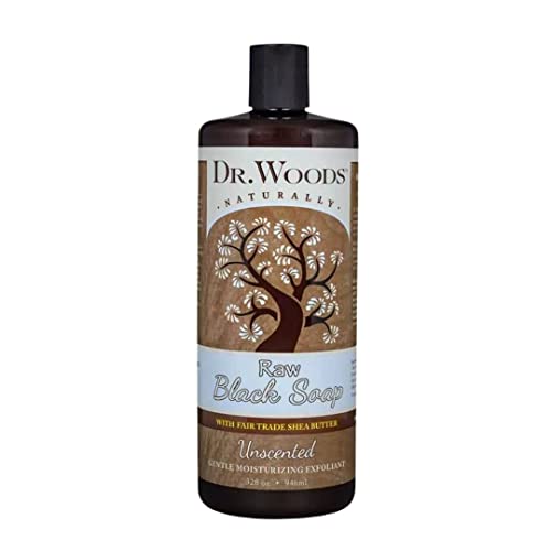 Dr. Woods Liquid Raw Black Soap