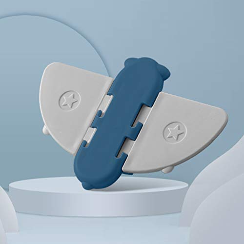 STOBOK 6Pcs CrianÃ§as Fechadura de Porta Deslizante Autoadesiva SeguranÃ§a BebÃª Guarda-Roupas Porta