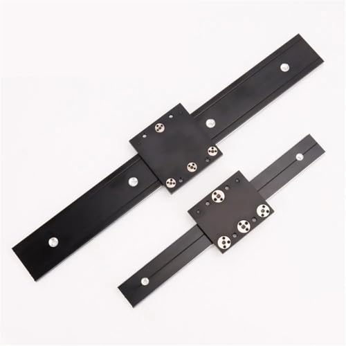 Rail linéaire OSGR10 W50mm avec chariot externe 6 roues OSGB10 double axe rigide 350mm