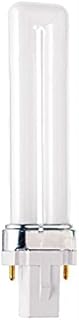 Sylvania 20327 CF7DS/827 7w Dulux S, 2-Pin, Compact Fluorescent 2700K, G23 Base, 4-Pack