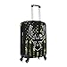 SWEET TANG Washable Luggage Cover Deer Camo Camouflage American Flag Hunting Black (1) Fashion Suitcase Protector Luggage