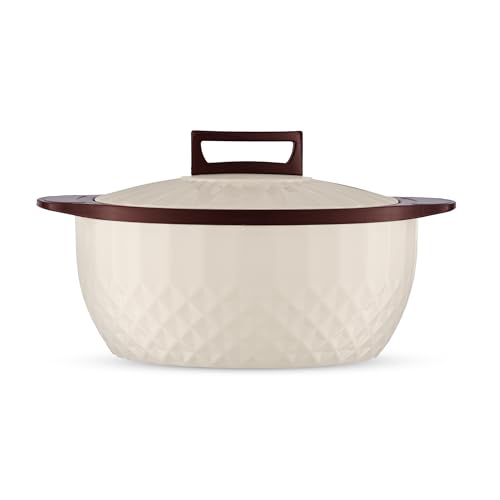 Image of Trueware Eternity Inner Steel Insulated 1500 ML Thermoware Casserole | BPA Free | Odour Proof | Food Grade | Easy to Carry | Serving | Curd Maker | Hot Pot
