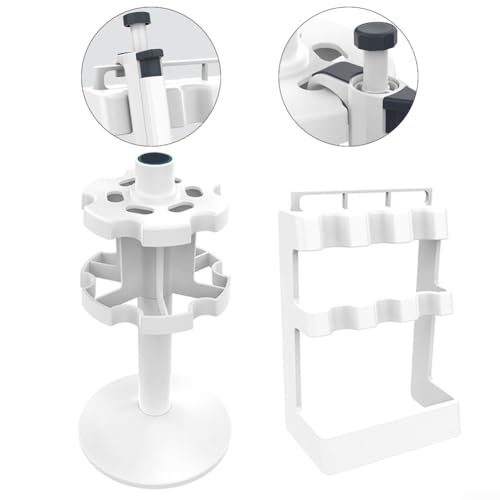 Soporte de pipetas de laboratorio ajustable para evitar caídas y roturas 4