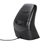 Souris ergonomique avec design « Position de fonction » : réduit la pronation de la main en soutenant une posture naturelle du poignet, aidant à soulager la tension et à promouvoir le confort à long terme lors d'une utilisation prolongée de l'ordinateur.