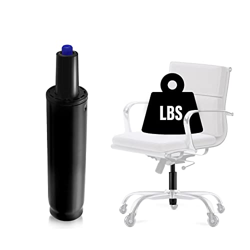 MASTERY MART Office Chair Gas Lift Cylinder Replacement, Heavy Duty 450LBs 204KGs, Universal Size Fits Most Office Chair and Swivel Chair, 4 Length Extension (Matte Black)