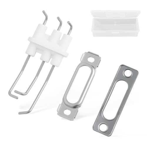 AIYOYOLIFE Flame Rod Ignitor Assembly with Gasket Tankless Water Heater Boiler Replacement Parts Compatible with Navien NPE NCB Series Replace#: 30012226A 30026265A