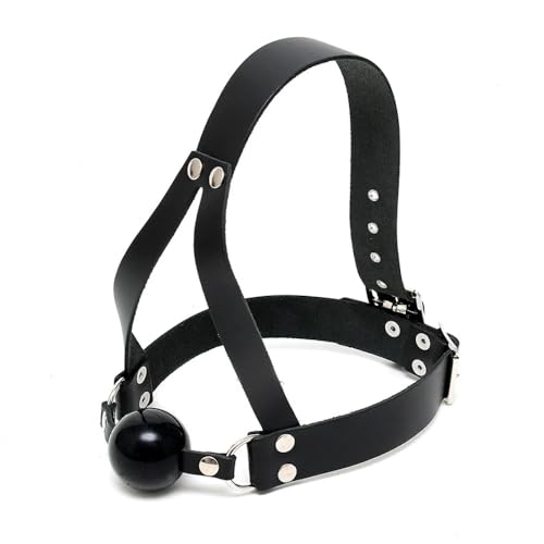 Bâillon balle en silicone Rimba pour initiation bondage et privation sensorielle