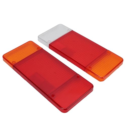LMGMPOHOYY luces traseras 1 Par De Luces Traseras Para Camión Para Iveco/Para Eurocargo/Para Daily, Carcasa Izquierda/derecha, Cubierta Roja, Naranja Y Blanca (repuesto)
