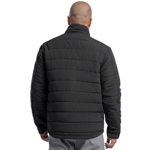 ATG by Wrangler Men's Mock Neck Quilted Jacket2